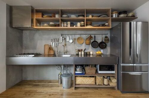 การจัดห้องครัวสไตล์ลอฟท์ (Loft Style)